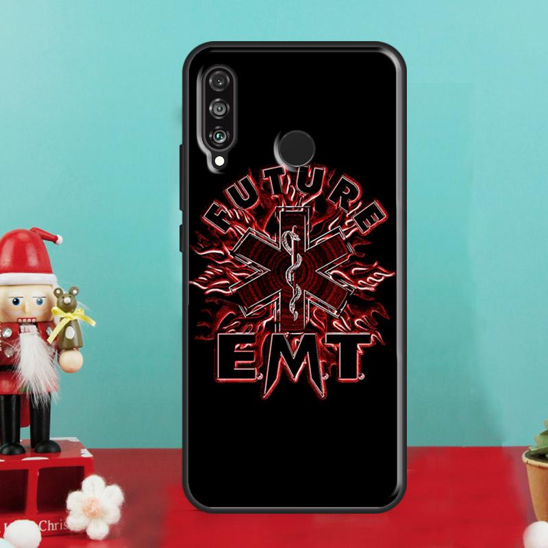 EMT EMS Medical Rescue For Huawei Nova Y70 Y90 Y60 Y72 Y73 Y61 Y91 9 10 SE 12i 12s 11i 8i P30 P40 Lite P60 Pro Case