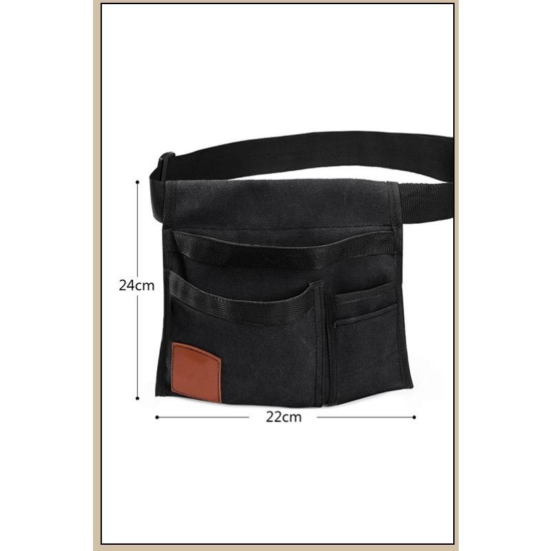 Verdickte Canvas Werkzeug Bauchtasche Multifunktionale Schürze Garten Aufbewahrung Holzbearbeitung Elektriker Hardware Tasche