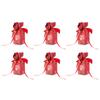 10 Set Candy Boxes Wedding Birthday Party Favor Gift Box with Ribbons DecorationRetro Flower Pattern