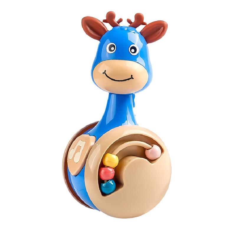 Adorable Deer Baby Soothing Educational Toy For Crawling Infants And Toddlers