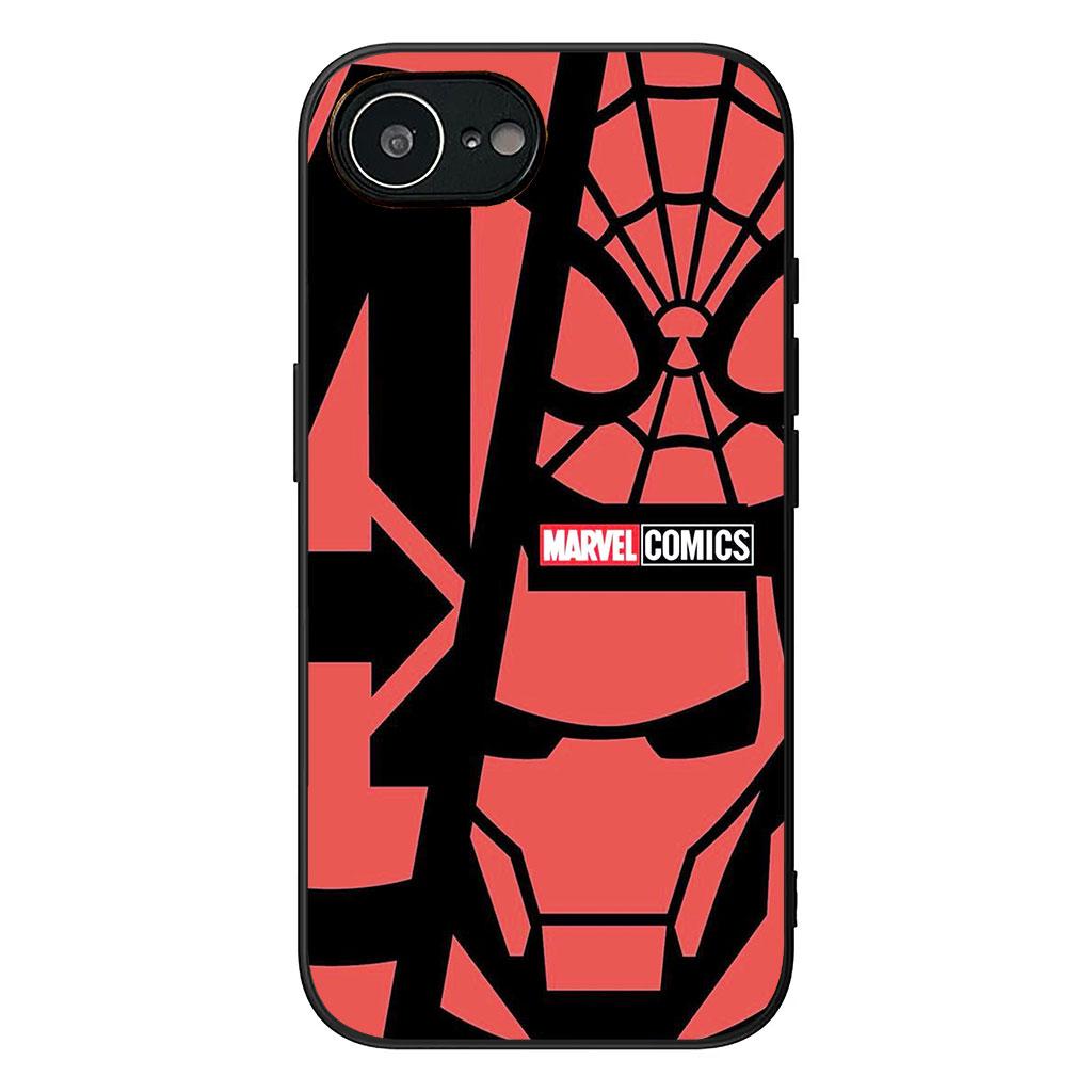 Marvel Hero Iron Man Casing Phone Cover for Samsung Galaxy S22 S21 S20 Fe Ultra S9 Plus + A13 A22 M21 M31 M55 M15 Case