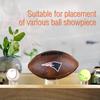 Acrylic Multi-functional Ball Display Stand for Tabletop: Softball, Baseball, Basketball, Football, Golf Holder Base.
