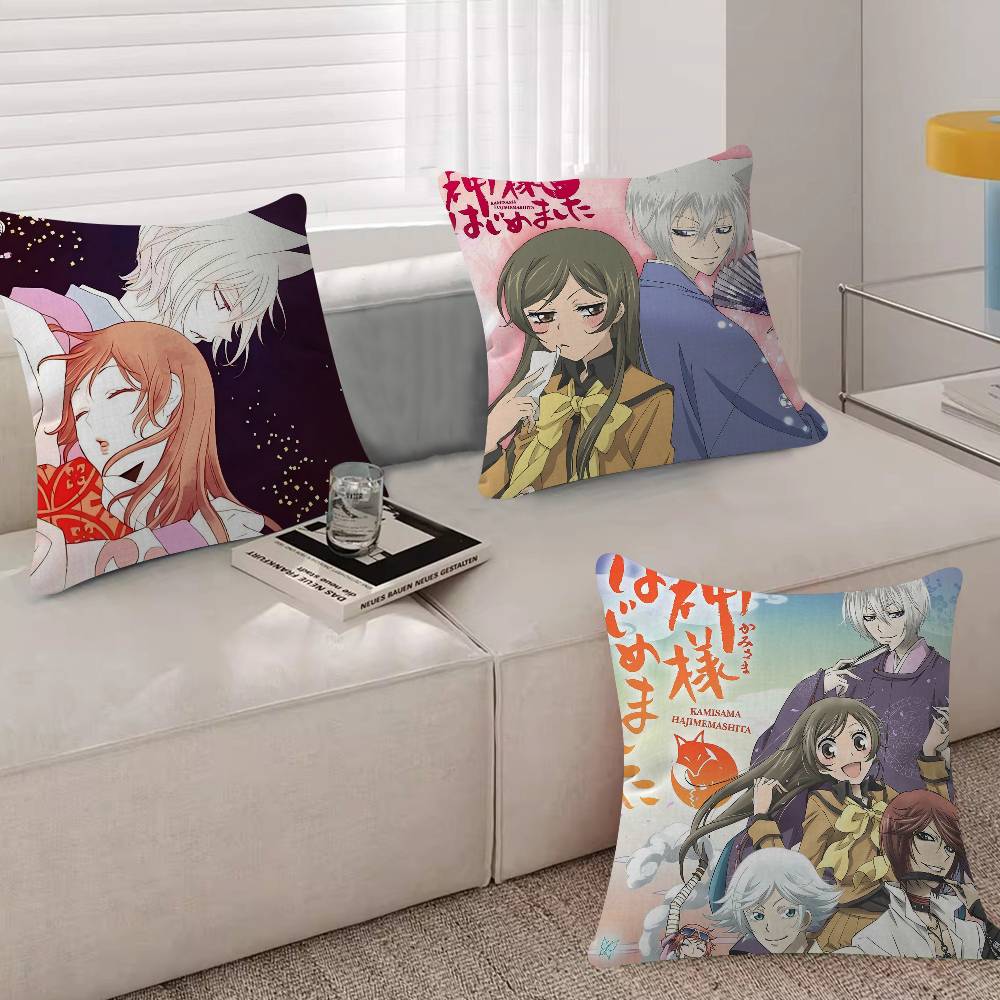 Anime KKamisama Kiss Hajimemashita Pillow Gift Home Office Decoration Bedroom Sofa Car Cushion Cover Case 45x45