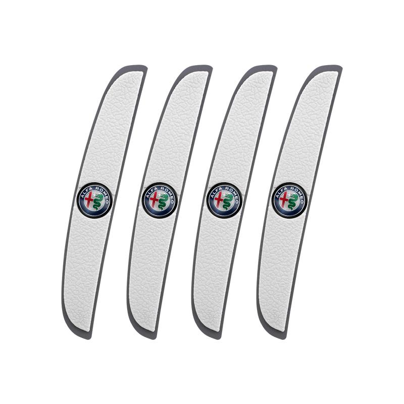 

4Pcs Car Anti-collision Strips Door Rearview Mirror Protector Sticker For Alfa Romeo Giulietta GT 159 147 156 Giulia MiTo Disco
