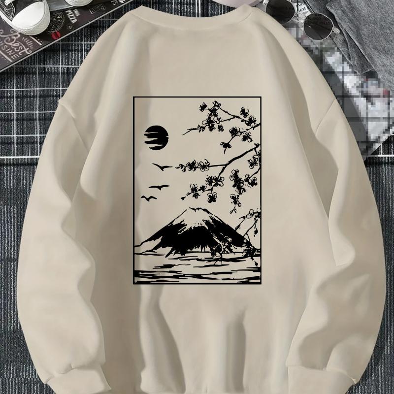 

Свитшот с круглым вырезом, идеально подходит для пеших прогулок и тренировок в зале XXL чёрный