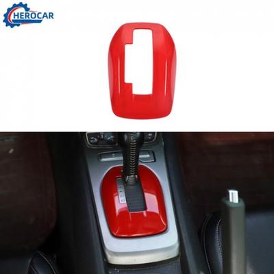 Red Central Gear Shift Panel Cover Trim For Chevrolet Camaro 2010-15 Accessories
