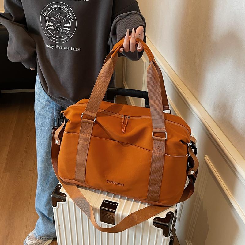 Large Capacity Short Distance Travel Bag Storage Bag Lightweight Sports Crossbody Fitness Bag