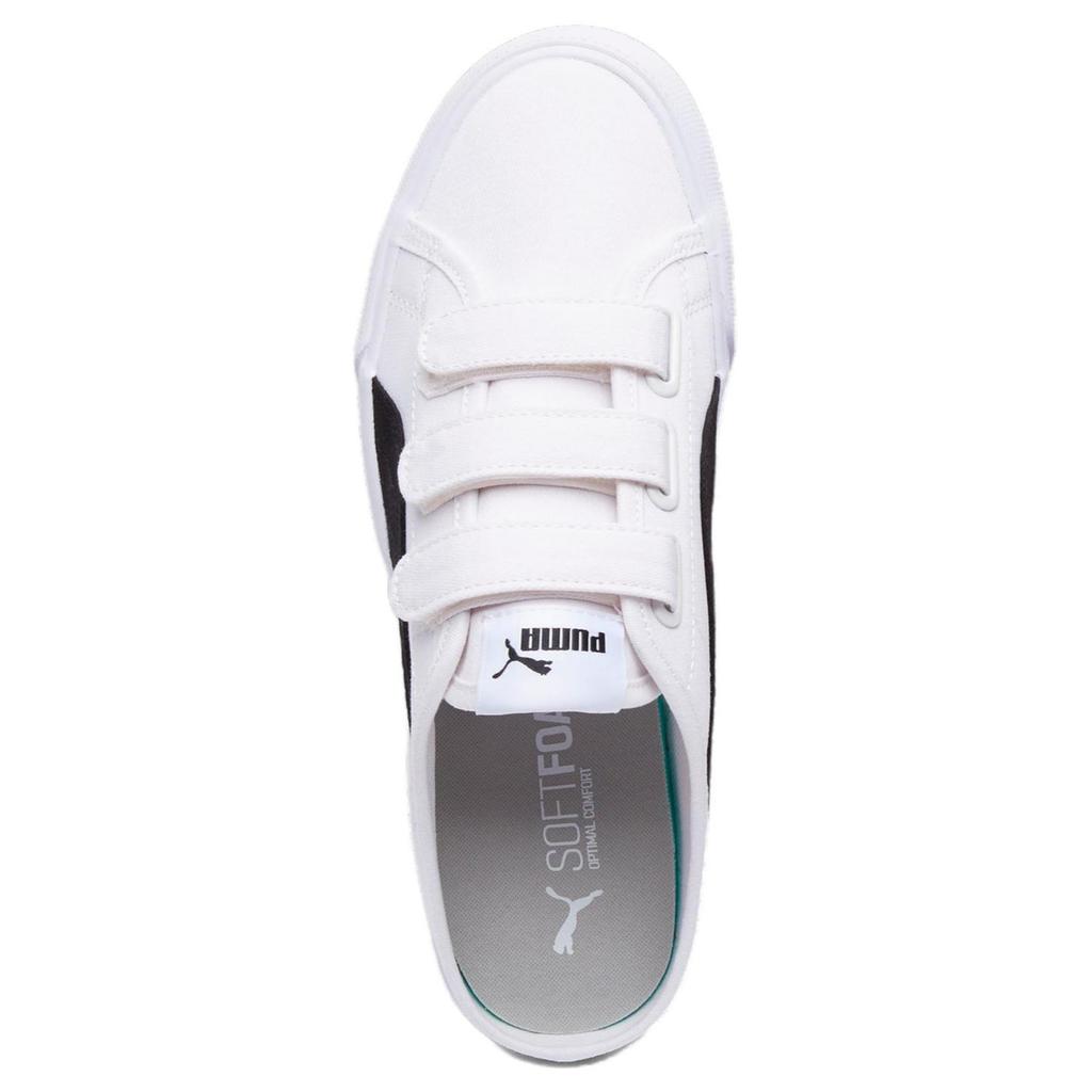 Puma Bari Mule Women's White Black Sneakers 394289-04