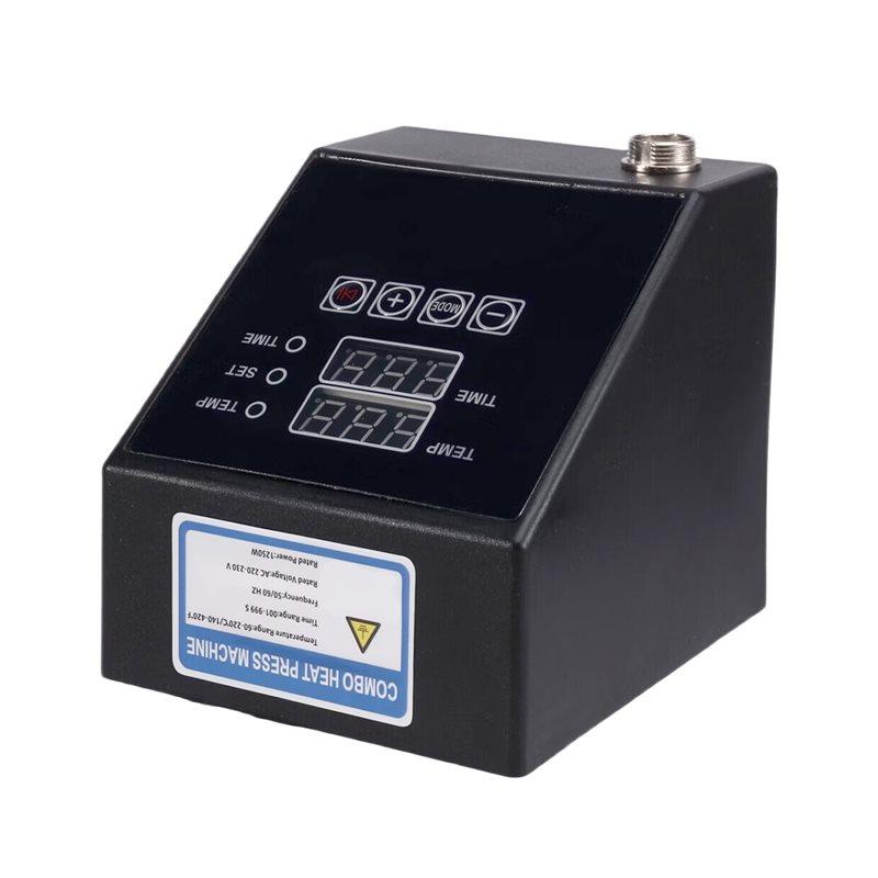 ABGR-Термопресс с цифровым управлением 220 В, подходит для кружек/тарелок/фото на камне/футболок чёрный