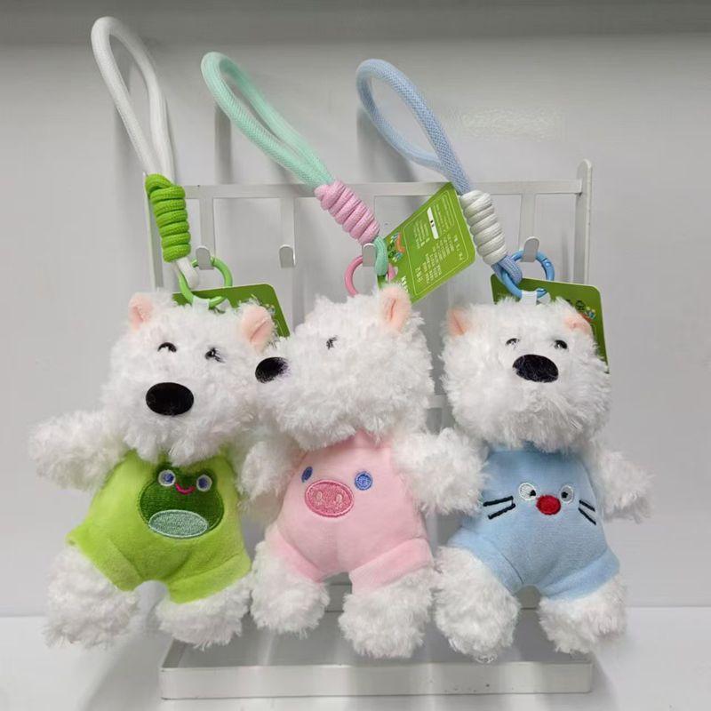 4-inch Plush Pendant Cute Little Rabbit Doll Keychain Doll Bag Hanging Ornament Pendant Plush