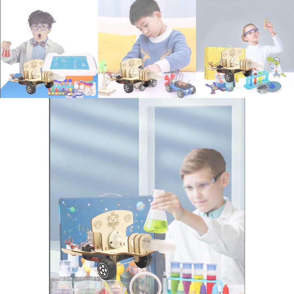 Diy Wooden Air Cannon Kit For Kids Physics Science Experiment