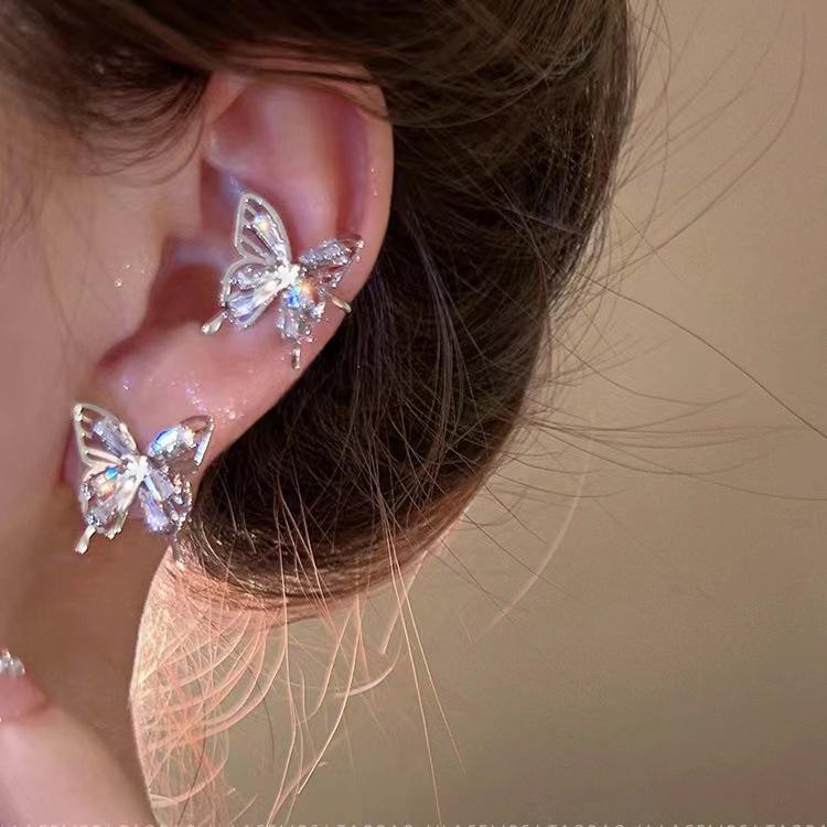 Brincos de Zircônia de Borboleta: Luxuoso, Versátil, Tendência Outono/Inverno