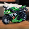 Alloy Inertia Motorcycle Model With Alloy And Plastic Materials For Kids Collectors
