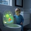 Glow Bear Toilet Sticker Luminous Wall Decal Removable Self Adhesive for Bathroom Kids Toilet Home Cute Decoration