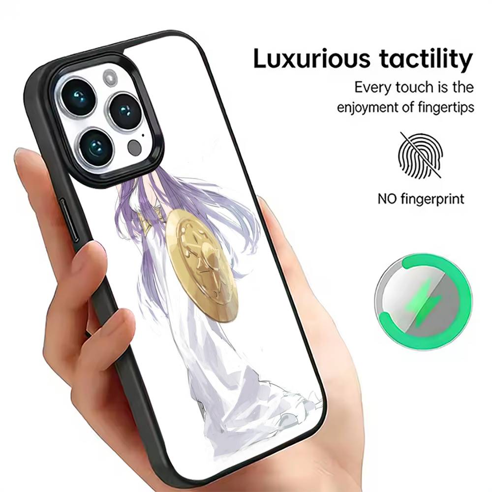 Saint Seiya Athena  Phone Case Magnetic with Magsafe Wireless Charging For iPhone17,16,15,14,13,12,11 Plus,Pro iPhone15