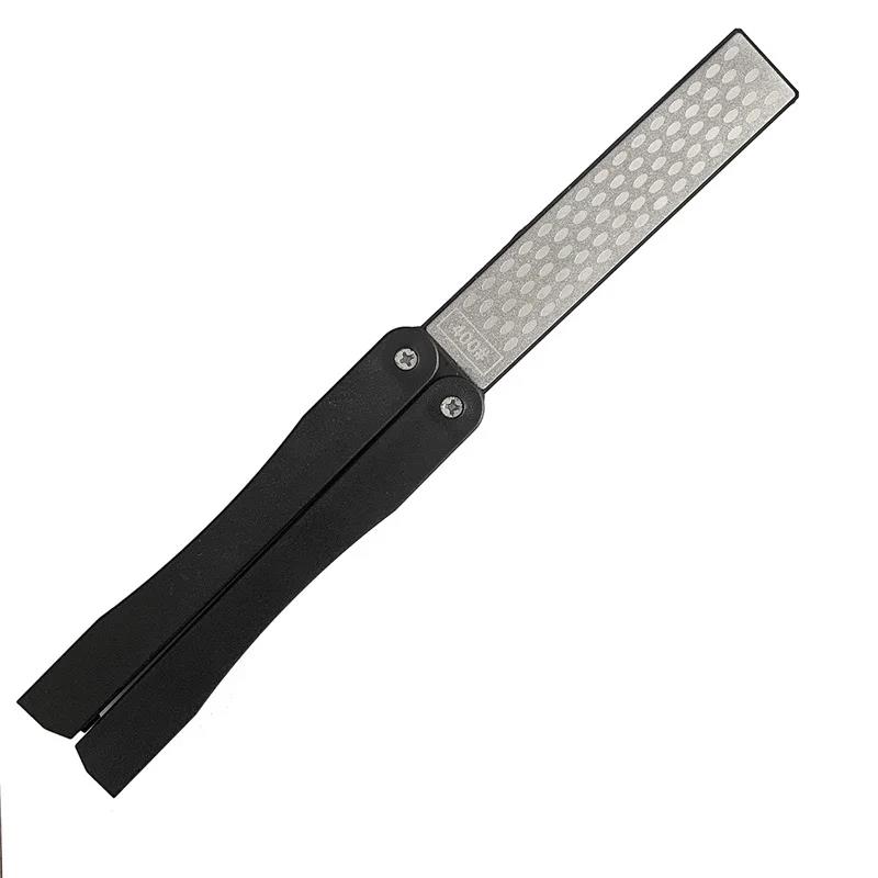 Hot Sale Practical Double Sided Folded Pocket Sharpener Diamond Knife Sharpening Stone Kitchen Tool New