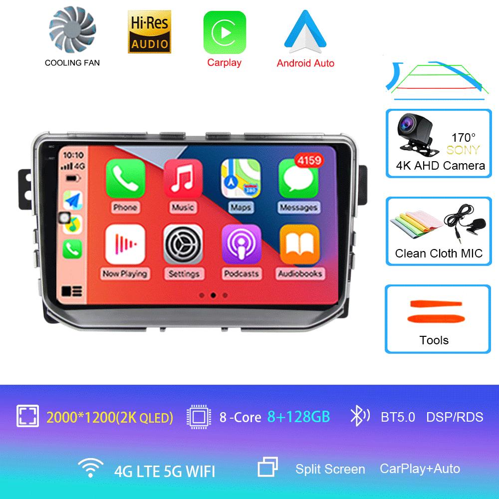 For Great Wall Haval Hover H2 2015-2020 Android 14 Car Radio Multimedia Video Player Navigation Stereo GPS Android Auto Carplay