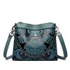 Chinese Wind Pressure Variable Printing New Shoulder Messenger Bag Small Bag Women's Fashion Versatile Middle-aged Mother Bag Tide
