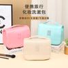 Korean Waterproof Toiletry Bag - Large Capacity, Portable, Hanging, Unisex Travel Cosmetic Organizer.