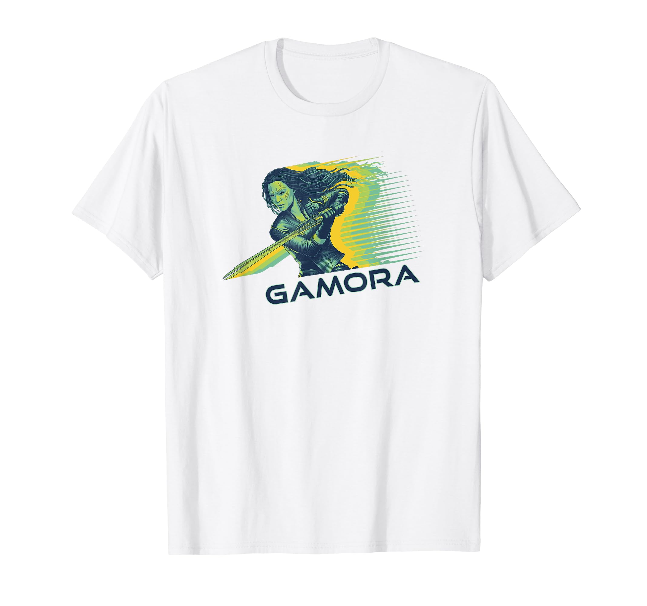 

Marvel Guardians of the Galaxy Vol.3 Gamora Vintage Sword T-Shirt