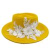 Fedora Men'S Fedora Neutral Wide Brim Jazz Hat Feather Belt Autumn And Winter British Vintage Panama Hat