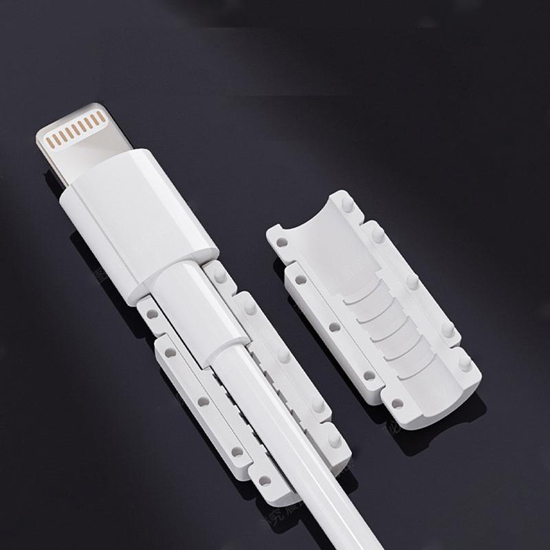 8 ks chráničů kabelů, odolné chrániče nabíjecích vodičů pro telefon, USB, datové kabely pro tablet, neelektronický doplněk pro ochranu nabíjecího kabelu