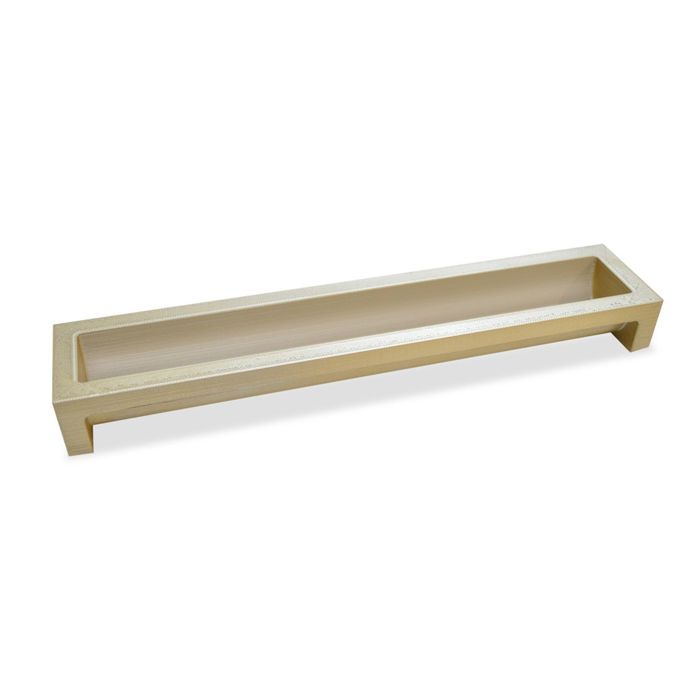 Moule à bûche - SCRAPCOOKING - En silicone avec insert - 25x3.5x3.3cm - Doré