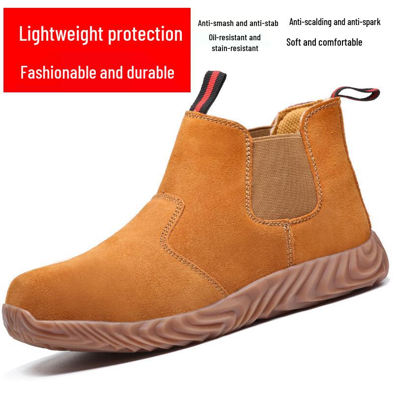 Men s Steel Toe Puncture-Resistant Safety Work Shoes 37