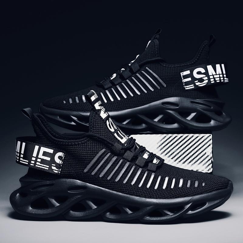 Męskie modne trampki Oddychające buty sportowe Męskie sportowe buty do biegania Rozmiar:39 ~ 46