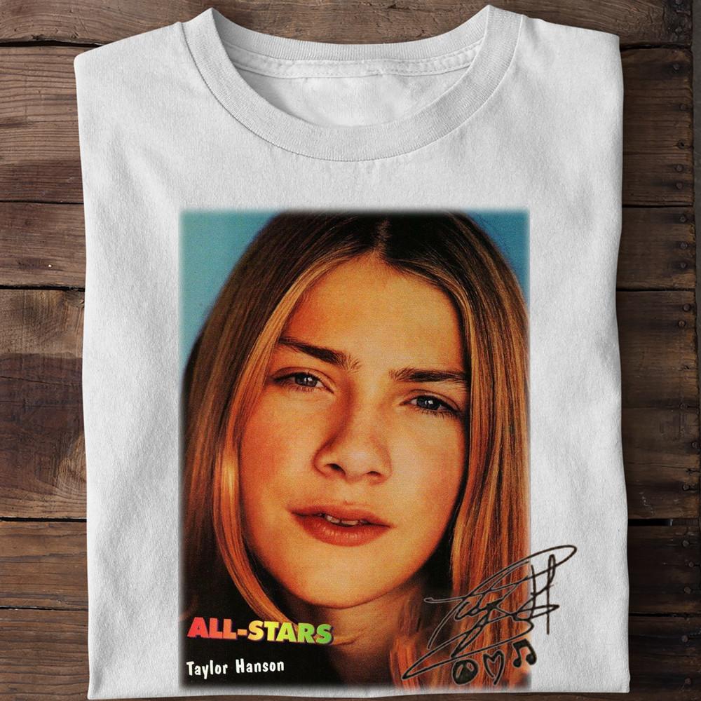 

New Taylor Hanson Band Short Sleeve White S-2345XL Unisex T-Shirt Unisex T-Shirt S