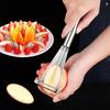 Stainless Steel Apple Slicer and Peeler Multi-Functional Tool