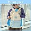 Kids Toddler School Bag With Padded Shoulder Straps And Color Block Design For Preschool
