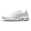 Nike Air Max Plus 'Triple White' Damen-Sneakers Freizeitschuhe DM2362-100