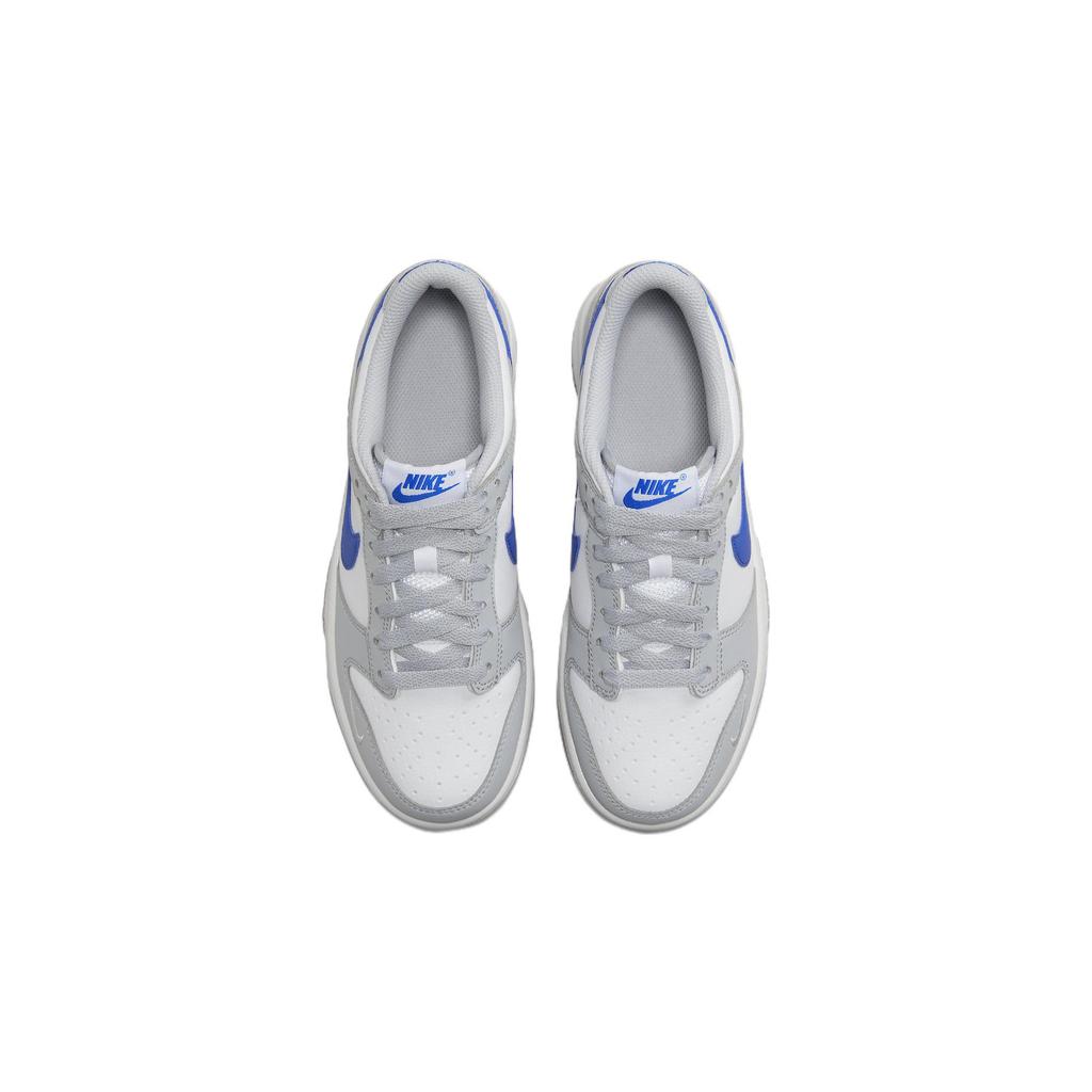 Nike Dunk Low Mini Swoosh Wolf Grey Game Royal GS FN3878-001