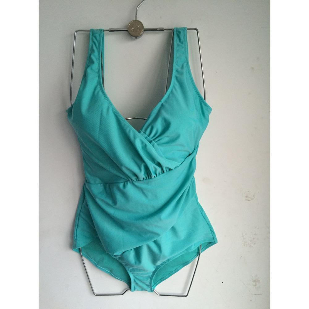 European and American Swimwear One-piece Conservative Plus Fat Plus Size Women's Swimsuit