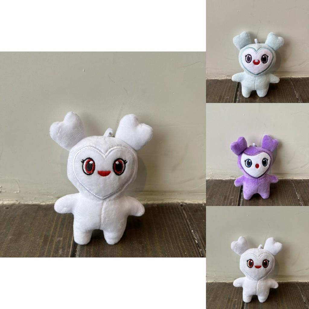 Entzückender 3,9" Superstar Twice Momo Plüschtier Schlüsselanhänger Taschenanhänger