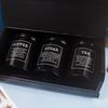 4x Large-Capacity Bread Box Set Storage Kitchen Countertop for Food coffee and sugar - Black