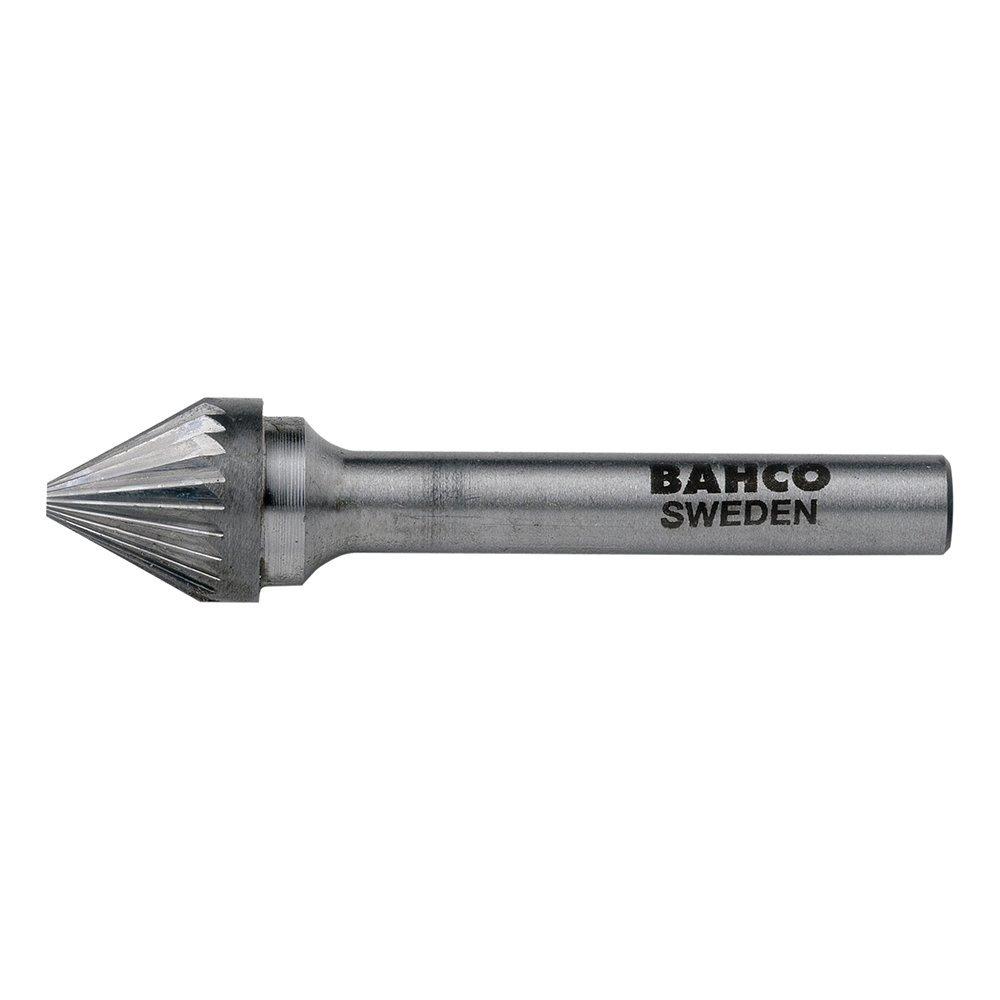 

BAHCO Carbide Bur, 60° Conical Carbide Rotary Bur, Single Cut, BAHJ1212M06