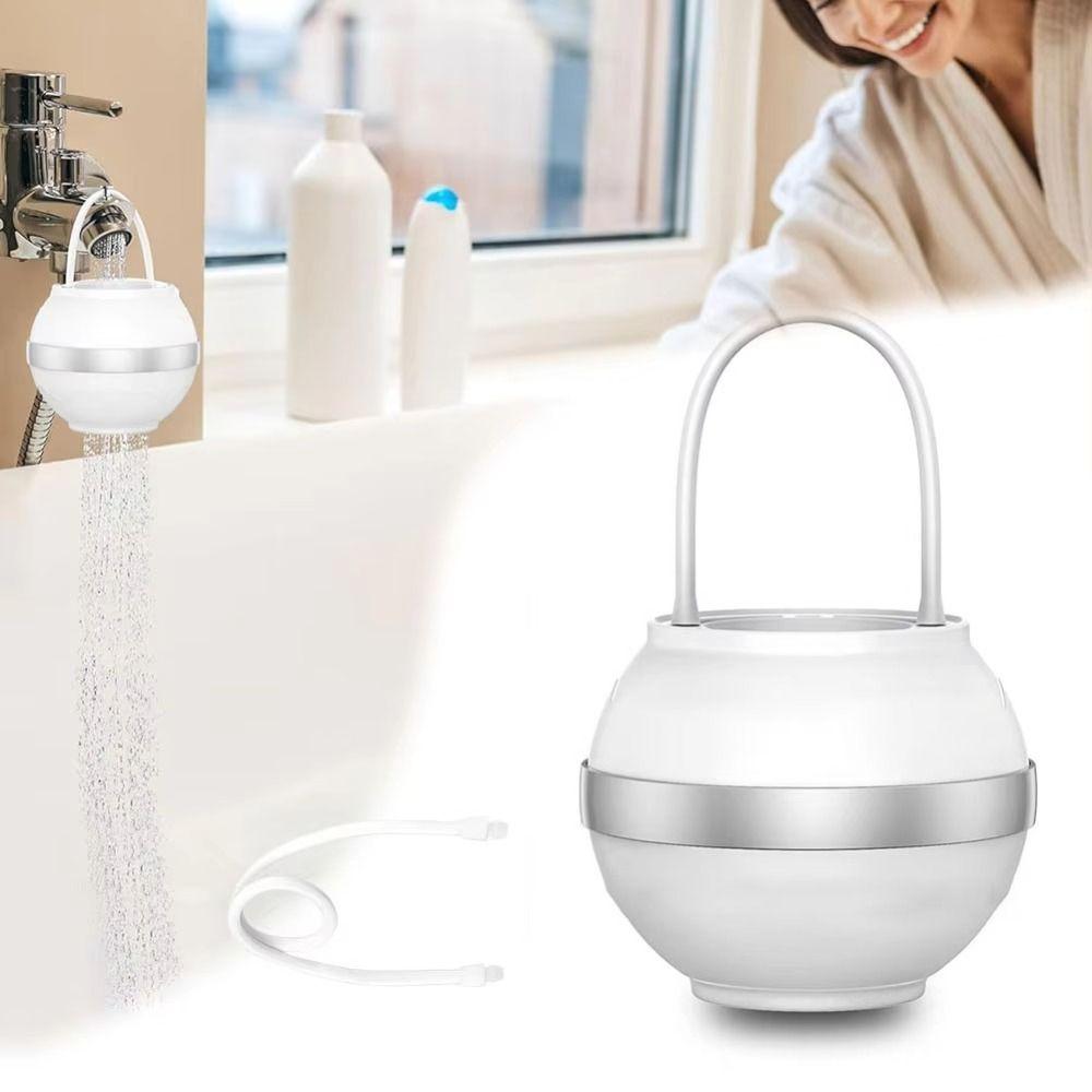 BPA Free Bath Ball Filter High Water Flow Bath Filter Water Tap Heater Purifier  Tub Remove