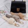 Lala Mink Tail Keyring Charm Maia Acc135