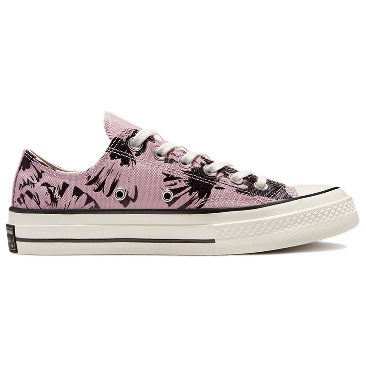 Converse Chuck 70 Low Hybrid Floral Women Sneakers Pink Himalayan-Salt Black 571386C