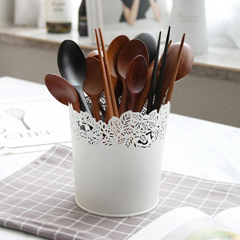 Sada lžic z přírodního dřeva