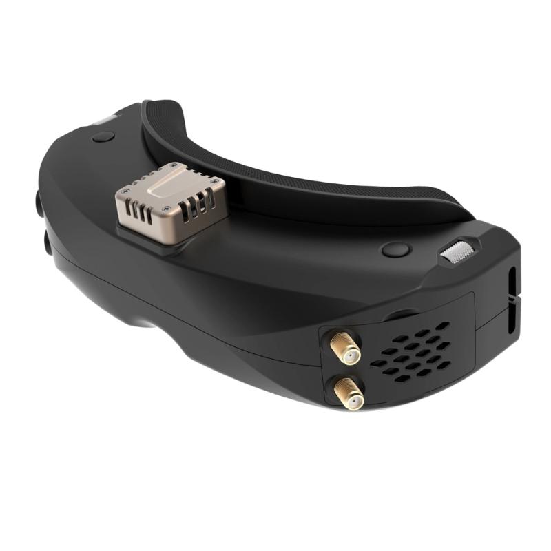 

Advanced Video Viewer with Clear Reception Wide Field of View Receiver Wireless Video Receiver ABS & Metal for Hobbyist