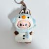 Mini 10cm Snowman Outfit Set 4.0 Heartcode Vinyl Doll Clothes Only Blue White Costume