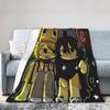 Cartoon Games 99 Nights In the Forest Blanket Velvet Soft Throw Blanket for Airplane Travel Bedspread