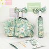 Full-Automatic Foldable Umbrella Female Floral Oil Painting Rain and Rain Dual-Use Ultra-Light Small Sun Umbrella Sun Protection UV Protection