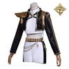 Anime KPop Rumi Cosplay Kostüm Perücke Frau Schwarz Weiß Uniform Weihnachten Halloween Party Kleidung