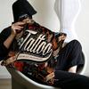 Tattoo Shop LOGO Pillow Gifts Home Office Furnishings Bedroom Sofa Car Cushion Cover case xcm