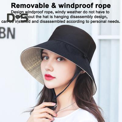 Kapelusze przeciwsłoneczne dla mężczyzn i kobiet z szerokim rondem, letnie, chroniące przed promieniowaniem UV, do wędkowania, wędrówek, kempingu, plaży