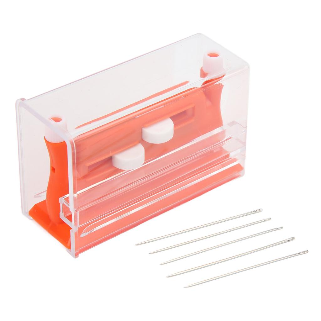 Multifunctional Needle Threaders Double Hole Design 2.6x4.4x7.2cmCelsius1.0x1.7x2.8in Plastic Embroidery Needle Threader